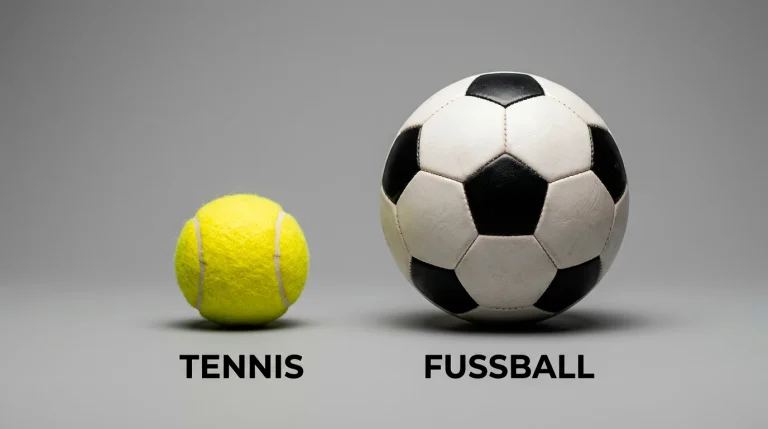 Tennisball und Fußball nebeneinander als Symbol für den Sportwetten-Vergleich
